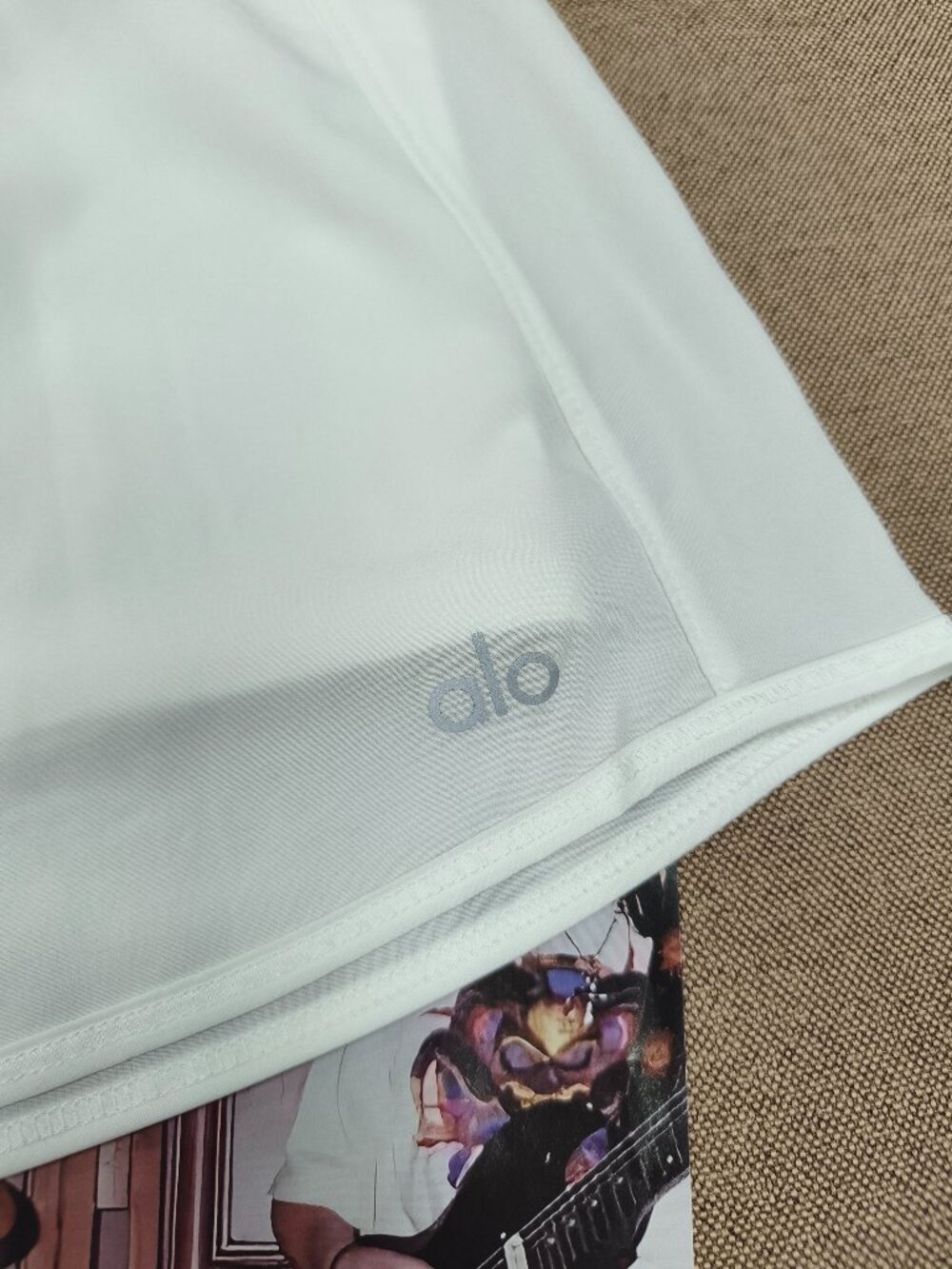Alo Yoga Match Point White Tennis Skirt NWT Athleisure Essential💓⚾ - Picture 4 of 7